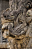 Pura Meduwe Karang - Bali - Wall Sculptures which decorate the front wall of the central shrine.