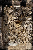 Pura Meduwe Karang - Bali - Wall Sculptures which decorate the front wall of the central shrine.
