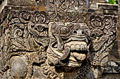 Pura Meduwe Karang - Bali - Wall Sculptures which decorate the front wall of the central shrine.