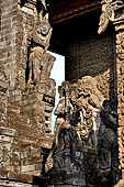Pura Meduwe Karang - Bali - Wall Sculpture decorating the walls of the impressive central shrine.