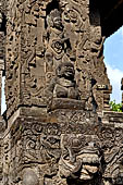 Pura Meduwe Karang - Bali - Wall Sculptures which decorate the front wall of the central shrine.
