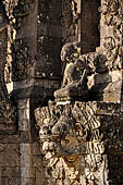 Pura Meduwe Karang - Bali - Wall Sculptures which decorate the front wall of the central shrine.
