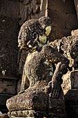 Pura Meduwe Karang - Bali - Wall Sculptures which decorate the front wall of the central shrine.