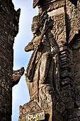 Pura Meduwe Karang - Bali - Wall Sculpture decorating the walls of the impressive central shrine.