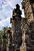 Pura Meduwe Karang - Bali - Wall Sculpture decorating the walls of the impressive central shrine.