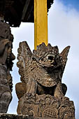 Pura Meduwe Karang - Bali - Wall Sculpture decorating the walls of the impressive central shrine.