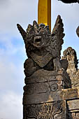 Pura Meduwe Karang - Bali - Wall Sculpture decorating the walls of the impressive central shrine.