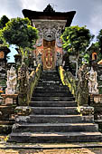 Pejeng, Bali - Pura Samuan Tiga. Kori Agung the covered monumental gateway.