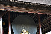 Pejeng, Bali - Pura Penataran Sasih. The famous ' Moon of Bali' the largest single piece cast drum in the world.