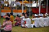 Pejeng, Bali - Pura Pusering Jagat. Temple ceremony.