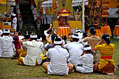 Pejeng, Bali - Pura Pusering Jagat. Temple ceremony.