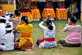 Pejeng, Bali - Pura Pusering Jagat. Temple ceremony.