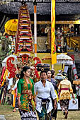 Pejeng, Bali - Pura Pusering Jagat. Temple ceremony.