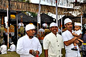 Pejeng, Bali - Pura Pusering Jagat. Temple ceremony.