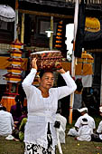 Pejeng, Bali - Pura Pusering Jagat. Temple ceremony.