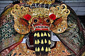 Pejeng, Bali - Pura Pusering Jagat. Ceremonial masks.