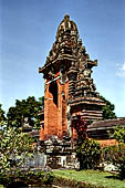 Pura Taman Ayun - Bali. The monumental Kori Agung of the inner courtyard.