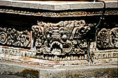 Pura Taman Ayun - Bali. The inner courtyard contains various multi tiered meru's and pavilions.