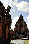 Pura Taman Ayun - Bali. The monumental Kori Agung of the inner courtyard.