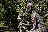 Pura Taman Ayun - Bali. The complex is located on an island in the middle of a river.