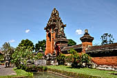 Pura Taman Ayun - Bali. The monumental Kori Agung of the inner courtyard.