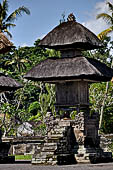 Pura Taman Ayun - Bali. The inner courtyard contains various multi tiered meru's and pavilions.