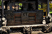 Pura Taman Ayun - Bali. The inner courtyard contains various multi tiered meru's and pavilions.