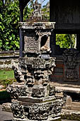 Pura Taman Ayun - Bali. The inner courtyard contains various multi tiered meru's and pavilions.