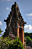 Pura Taman Ayun - Bali. The monumental Kori Agung of the inner courtyard.