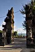 Pura Tanah Lot - Bali. The main gate to the temple.