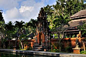 Pura Tirta Empul - Bali. The western area of the complex.