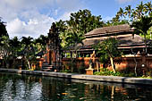 Pura Tirta Empul - Bali. The western area of the complex.
