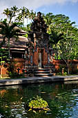 Pura Tirta Empul - Bali. The western area of the complex.