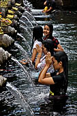 Pura Tirta Empul - Bali. The bathing pool with the water with healing power.