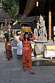 Pura Tirta Empul - Bali. The fourth courtyard, with numerous shrines and several pavilions.