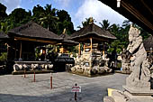 Pura Tirta Empul - Bali. The fourth courtyard, with numerous shrines and several pavilions.