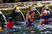 Pura Tirta Empul - Bali. The bathing pool with the water with healing power.