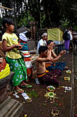 Pura Tirta Empul - Bali. The bathing pool with the water with healing power.