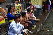 Pura Tirta Empul - Bali. The bathing pool with the water with healing power.