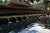Pura Tirta Empul - Bali. The bathing pool with the water with healing power.