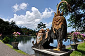 Tirtagangga, Bali - The sculptures of Barong and Rangda representing the eternal struggle between good and evil.