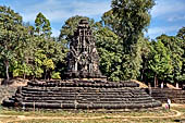 angkor neak pean cambodia stock photographs
