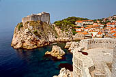 Dubrovnik, le fortificazioni - Il forte Lovrjenac 
