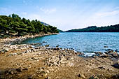 Dugi Otok,  Isola Lunga. La baia di Telascica, il lago salato Mir