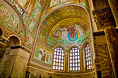 Ravenna - Basilica di San Vitale. I mosaici del presbiterio.