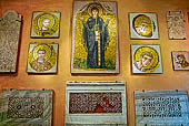 Ravenna. Museo Arcivescovile, frammenti dei mosaici provenienti dalla antica Cattedrale Ursiniana (XII sec).