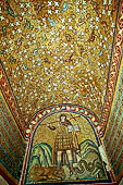 Ravenna. Museo Arcivescovile, Cappella Arcivescovile. Mosaici del vestibolo raffiguranti un Cristo Guerriero.