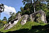 Tikal - Square of the Seven temples. 