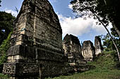 Tikal - Square of the Seven temples. 