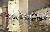 India Benares stock photographs